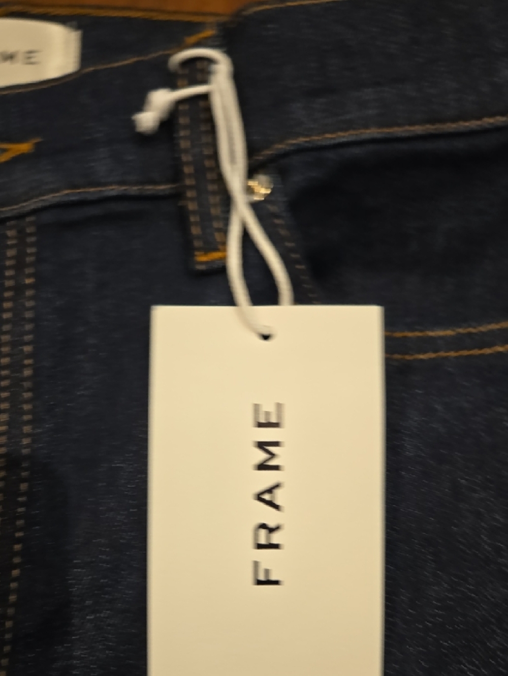 Frame Le Slim Palazzo Women’s Wide-Leg Jeans in Rinse - Picture 5 of 8